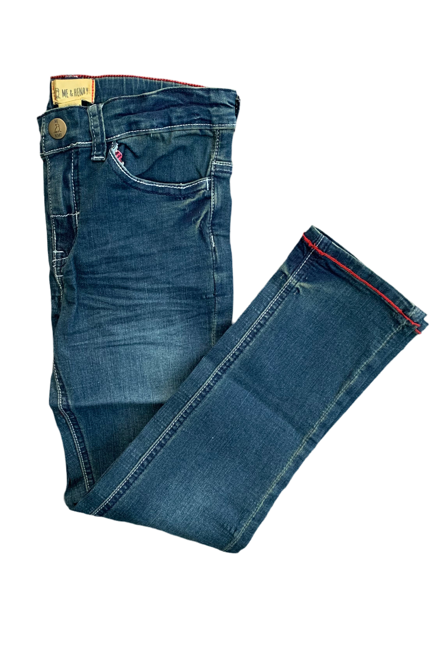 Navy Denim Jeans - "BIGS"