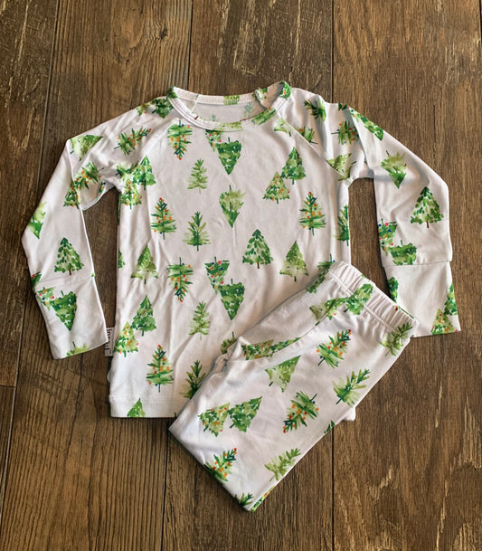 Christmas Tree Pajama Set