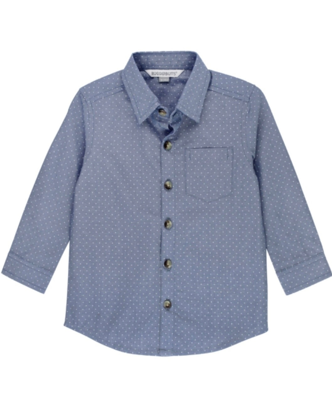 Chambray Long Sleeve - Blue