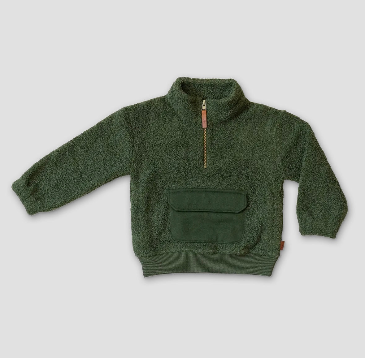 Sherpa Pullover - Spruce