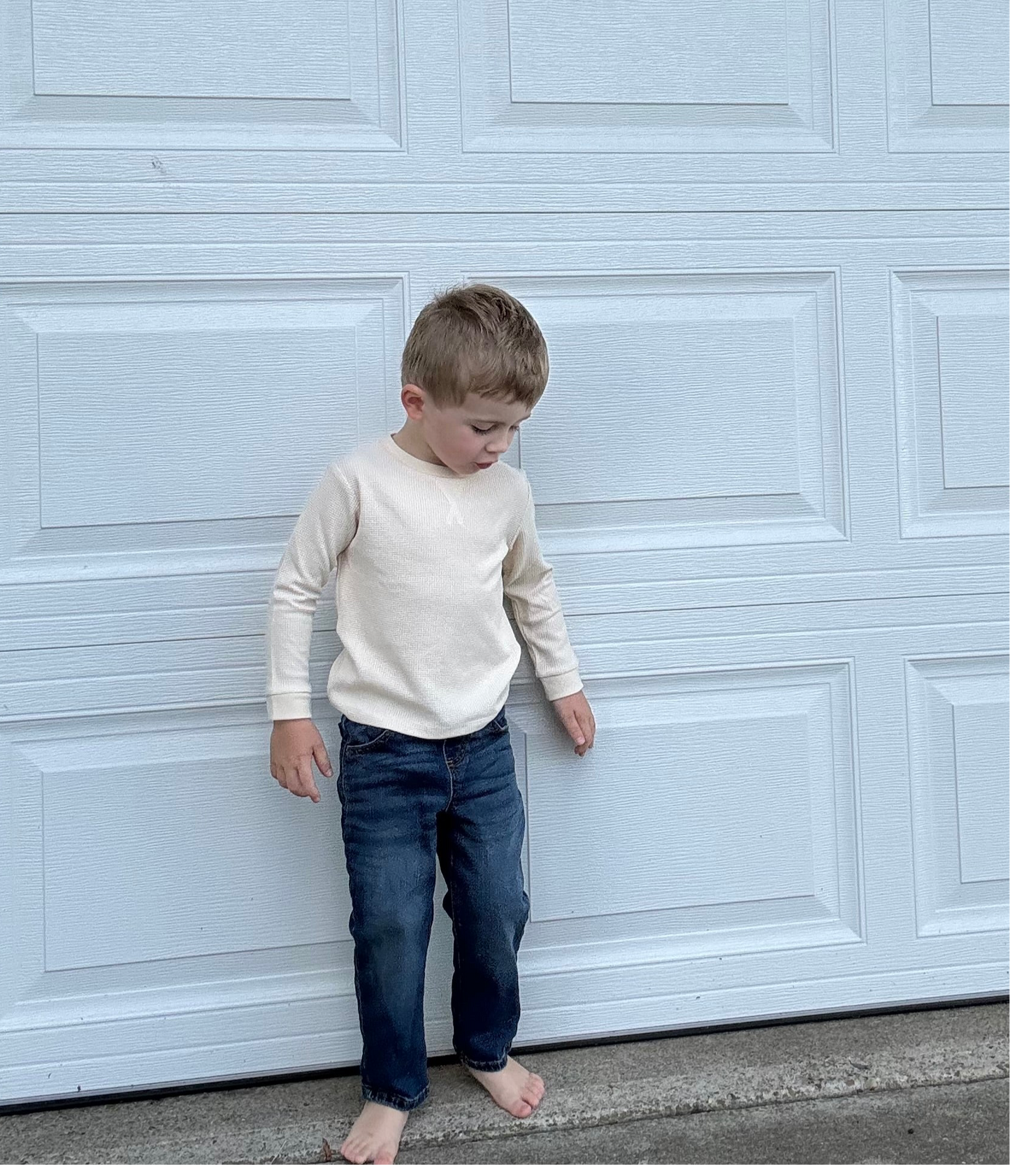 Oatmeal Waffle Knit