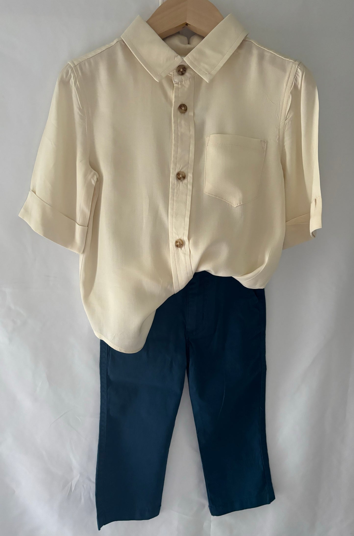 Button Up Shirt - Cream