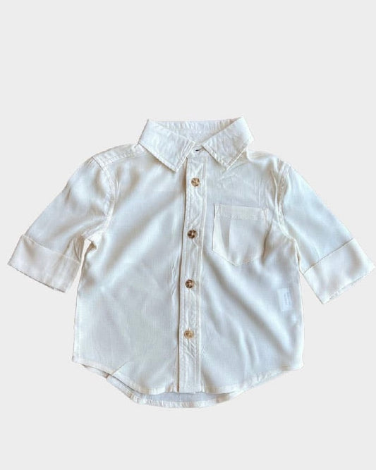 Button Up Shirt - Cream