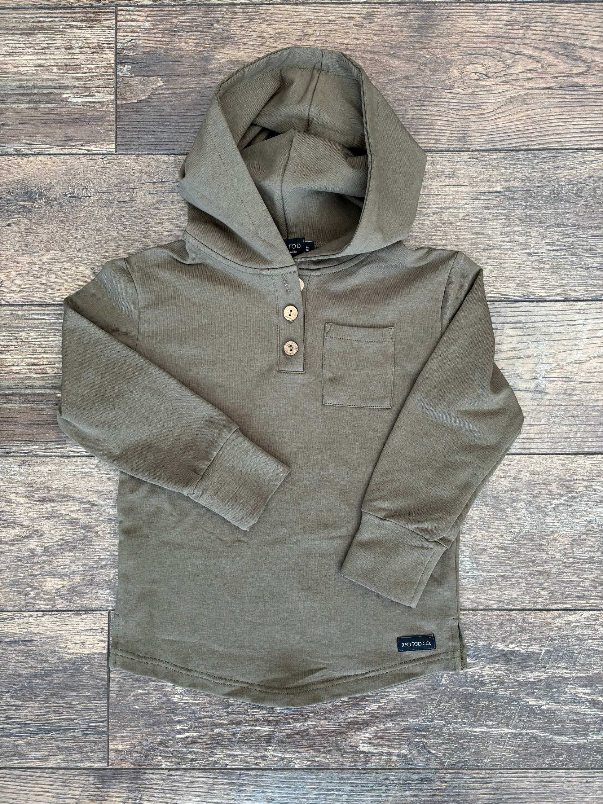 Button hoodie online