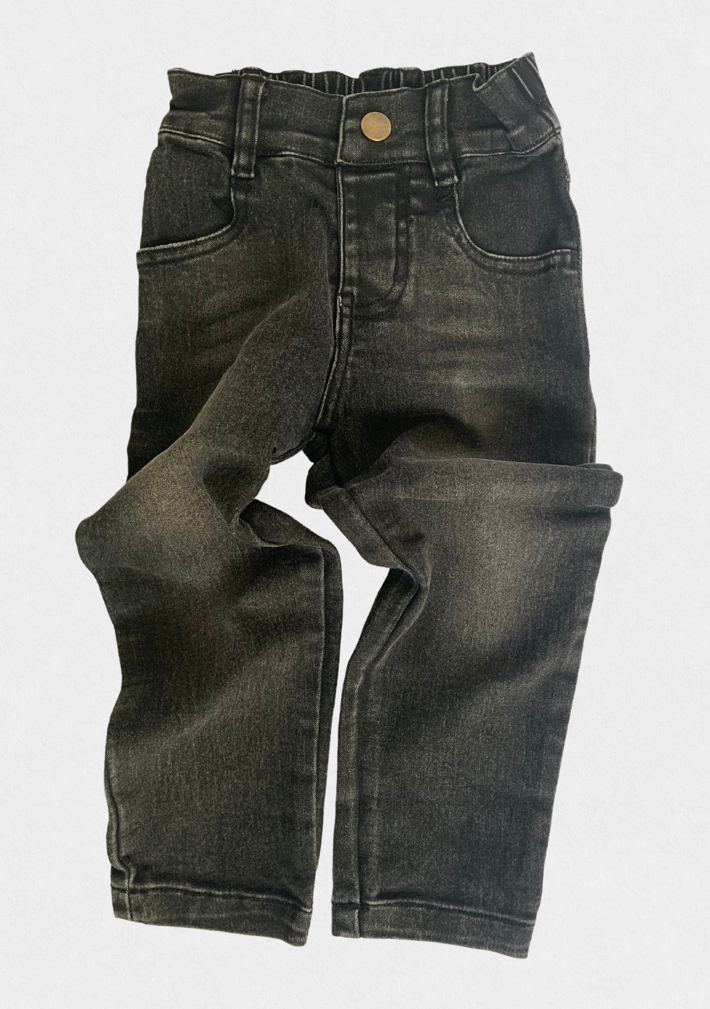 Stretch Denim - Faded Black