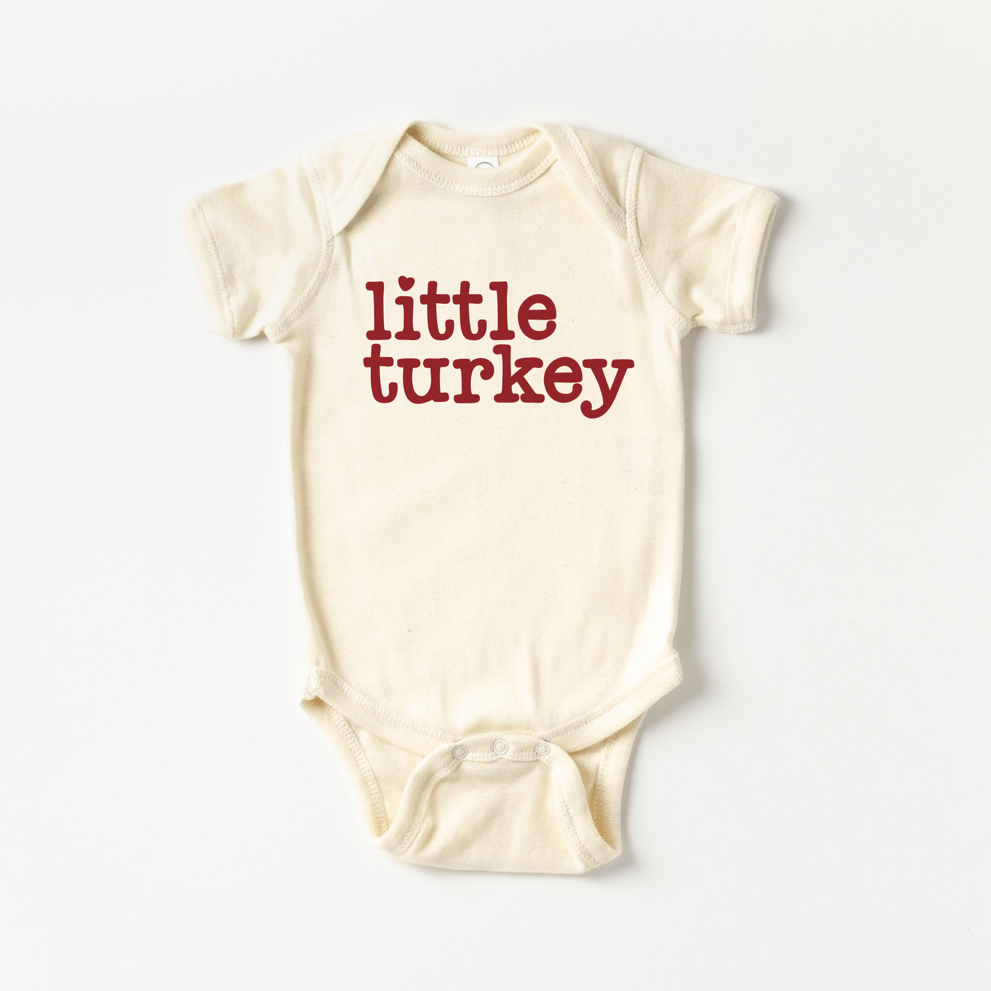 Little Turkey Thanksgiving Bodysuit