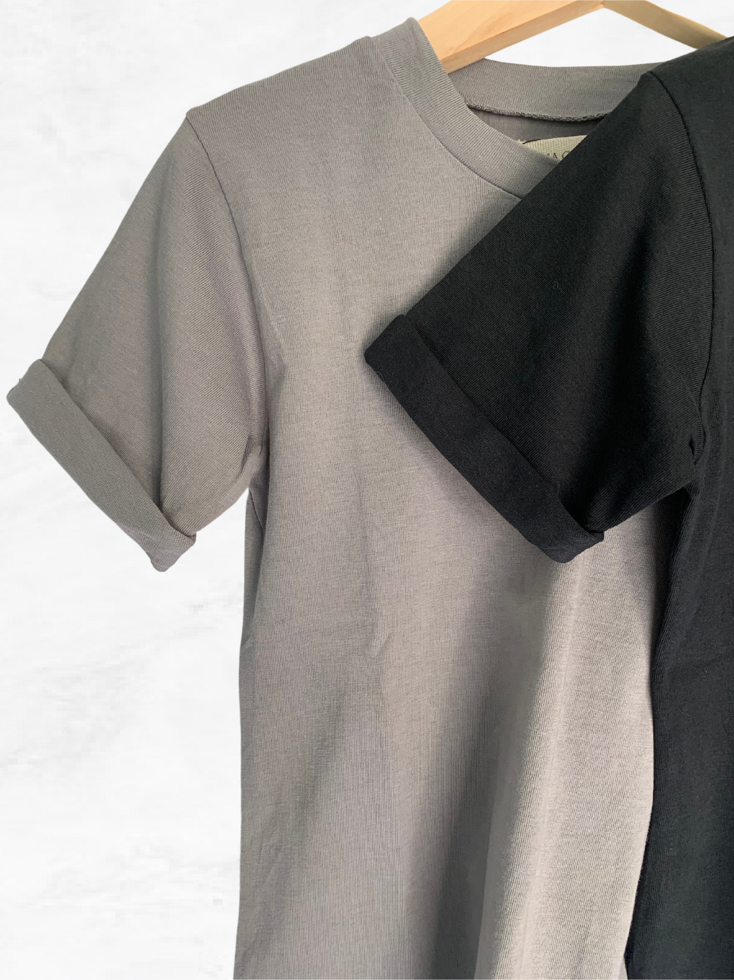 Not-so basic black tee