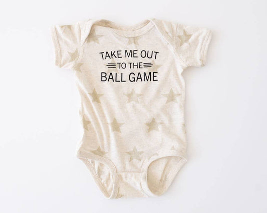 "Take Me Out To The Ballgame" Onesie