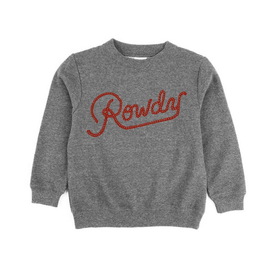 “Rowdy” Crew - GREY