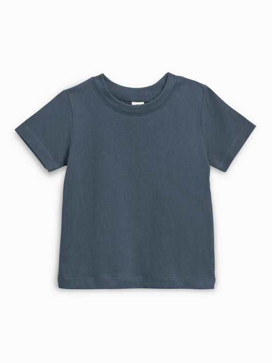 Organic Classic Crew Neck Tee - Harbor