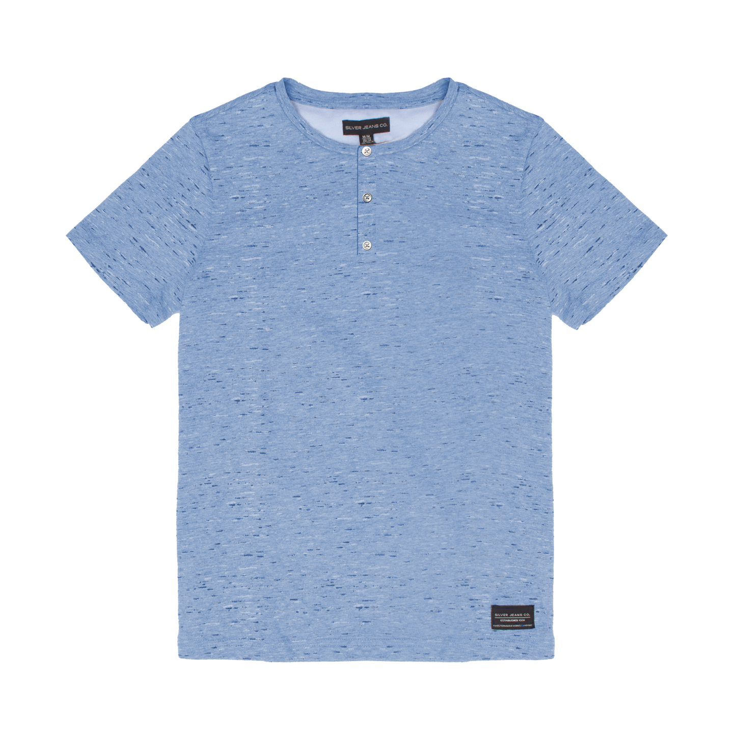 Henley Tee - Blue