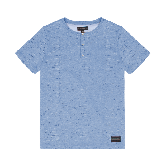 Henley Tee - Blue