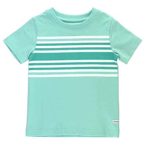 Ocean Teal Stripe Tee